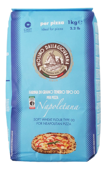 Pizzajauho 00 - napolilainen 1kg, Molino Dallagiovanna