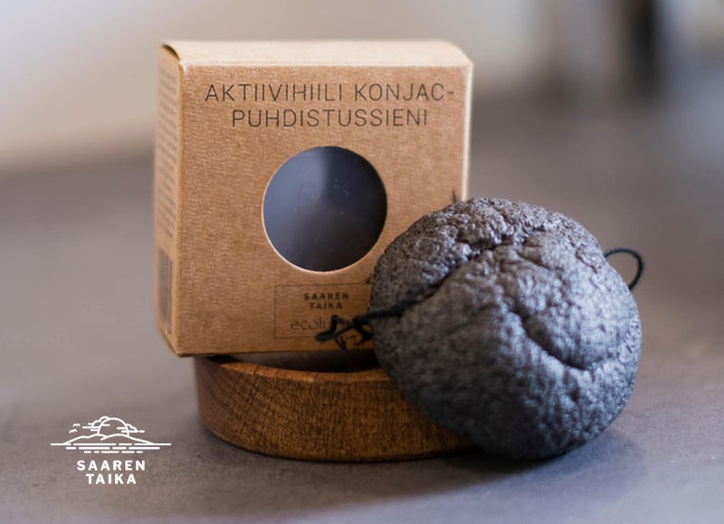Aktiivihiili Konjac-puhdistussieni, Saaren Taika